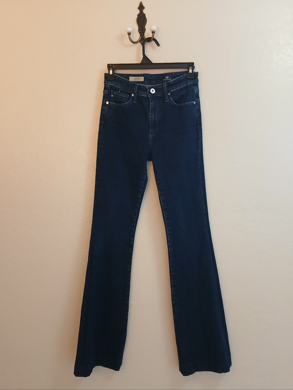 Ag Adriano Goldschmied Dark Blue Flare Jeans